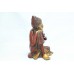 Buddhism God Sitting Buddha Idol Statue Brass Figure Home Decorative